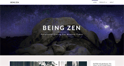 Desktop Screenshot of beingzen.com